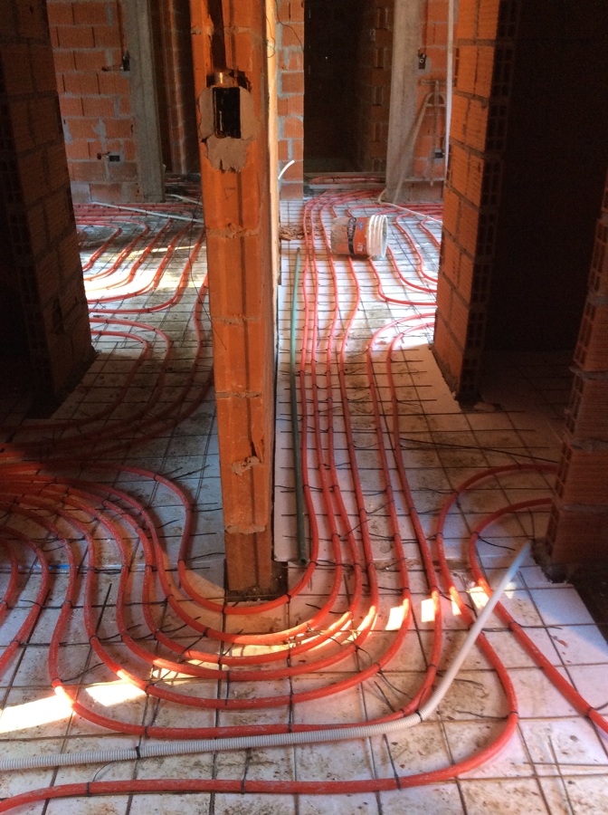 Vista total de las serpentinas